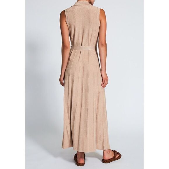 Devon Windsor Ophelia midi Dress size XS color Dusty Rose - Picture 6 of 12